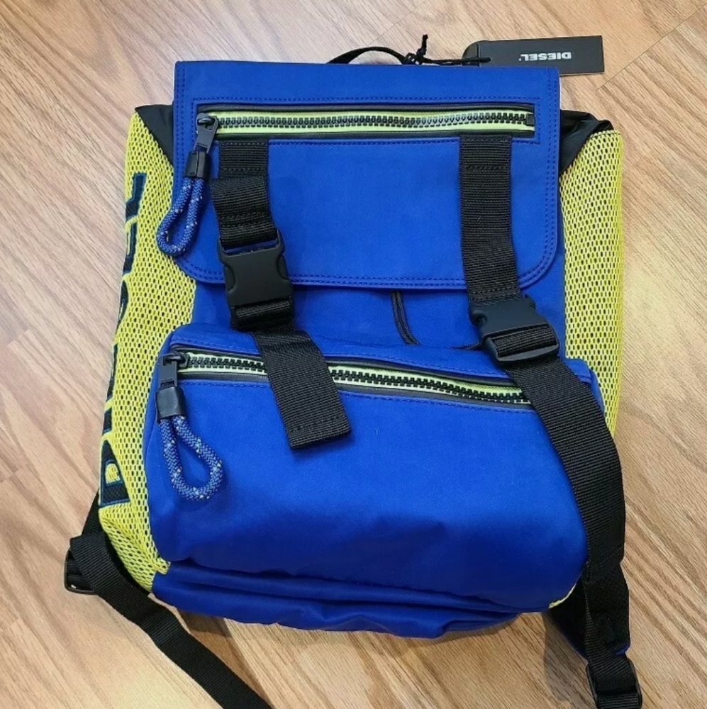 BNWT $210 Diesel "Fresh Time" 13" Laptop Backpack